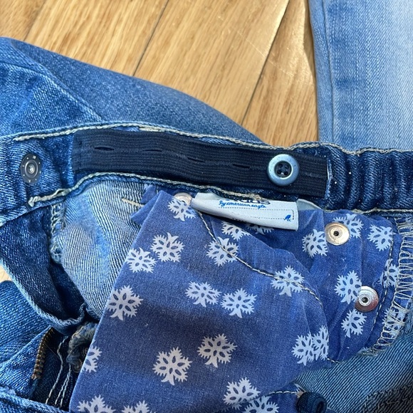 Pair of girls 4T seventy seven jeans - Picture 4 of 5